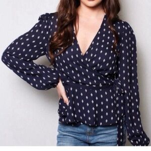 Vixbe Jilee Wrap Blouse